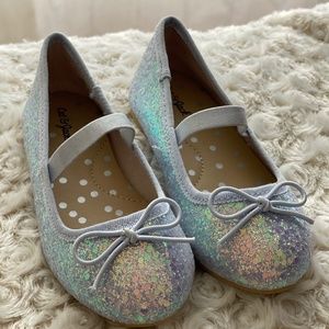 Glittery Shiny Toddler Dress Shoes